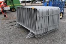 40 - 7' BARRACADE FENCE PANELS