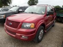 2004 FORD EXPEDITION (VIN # 1FMFU17L84LB29933) (SHOWING APPX 266,954 MILES, UP TO THE BUYER TO DO TH