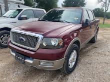 2004 FORD F150 PICKUP (NOT RUNNING) (UNKNOWN MILES) (VIN # 1FTPW1214KD60397) (TITLE ON HAND AND WILL