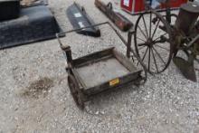 ANTIQUE FLOWER POT CART