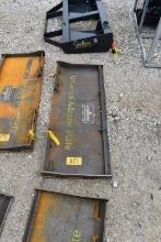 SKID STEER WELD PLATE