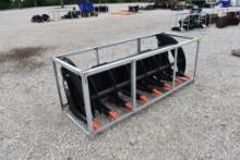 6' SKID STEER GRAPPLE BUCKET