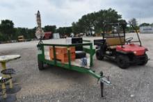 2021 PORTABLE WELDING TRAILER W/ HOBART 225 WELDER (SERIAL # NA380703R) (SH