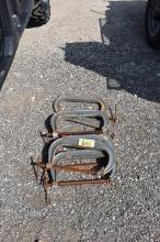 6 - 12" C-CLAMPS