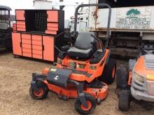 KUBOTA ZD331 ZERO TURN MOWER (NOT RUNNING) (SERIAL # 10721) (SHOWING APPX 955 HOURS, UP TO THE BUYER