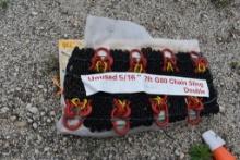 8 - 5/16" 7' CHAIN SLINGS