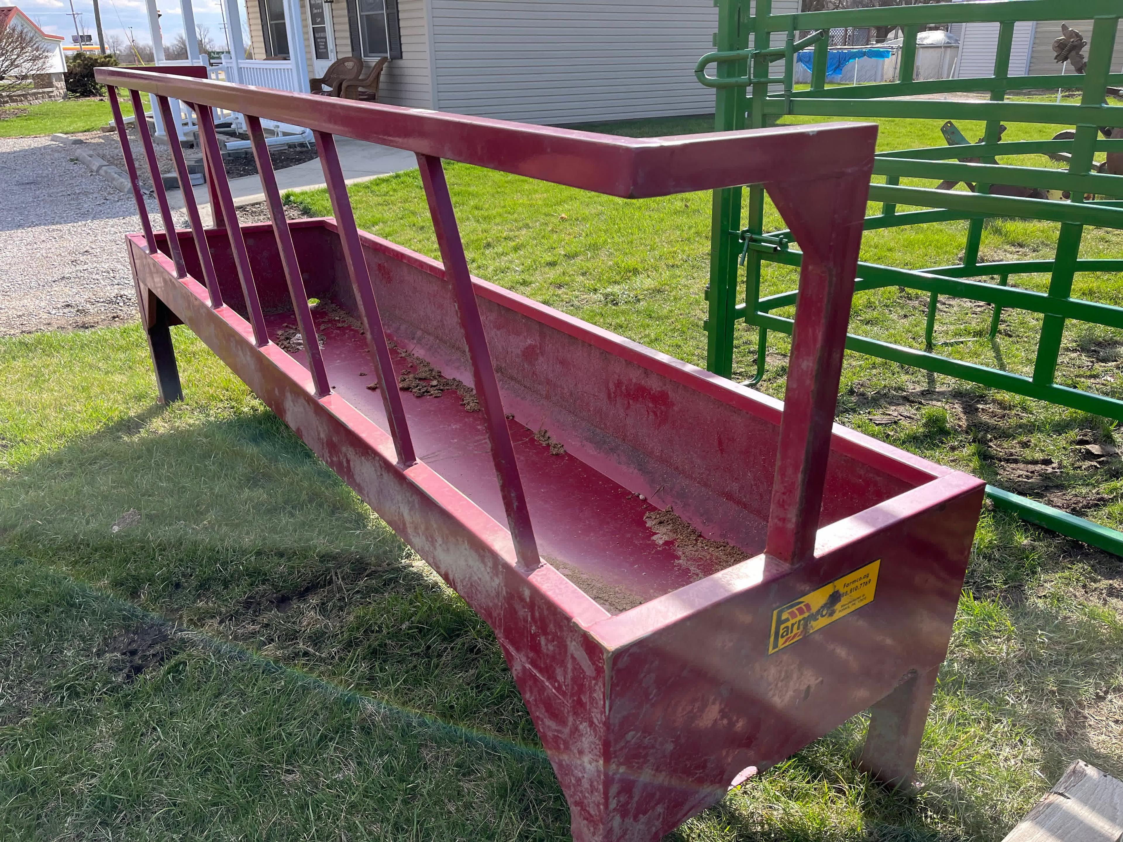 FarmCo Fence Line Feed Bunk