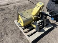 JD Lawn Tractor Snow Blower