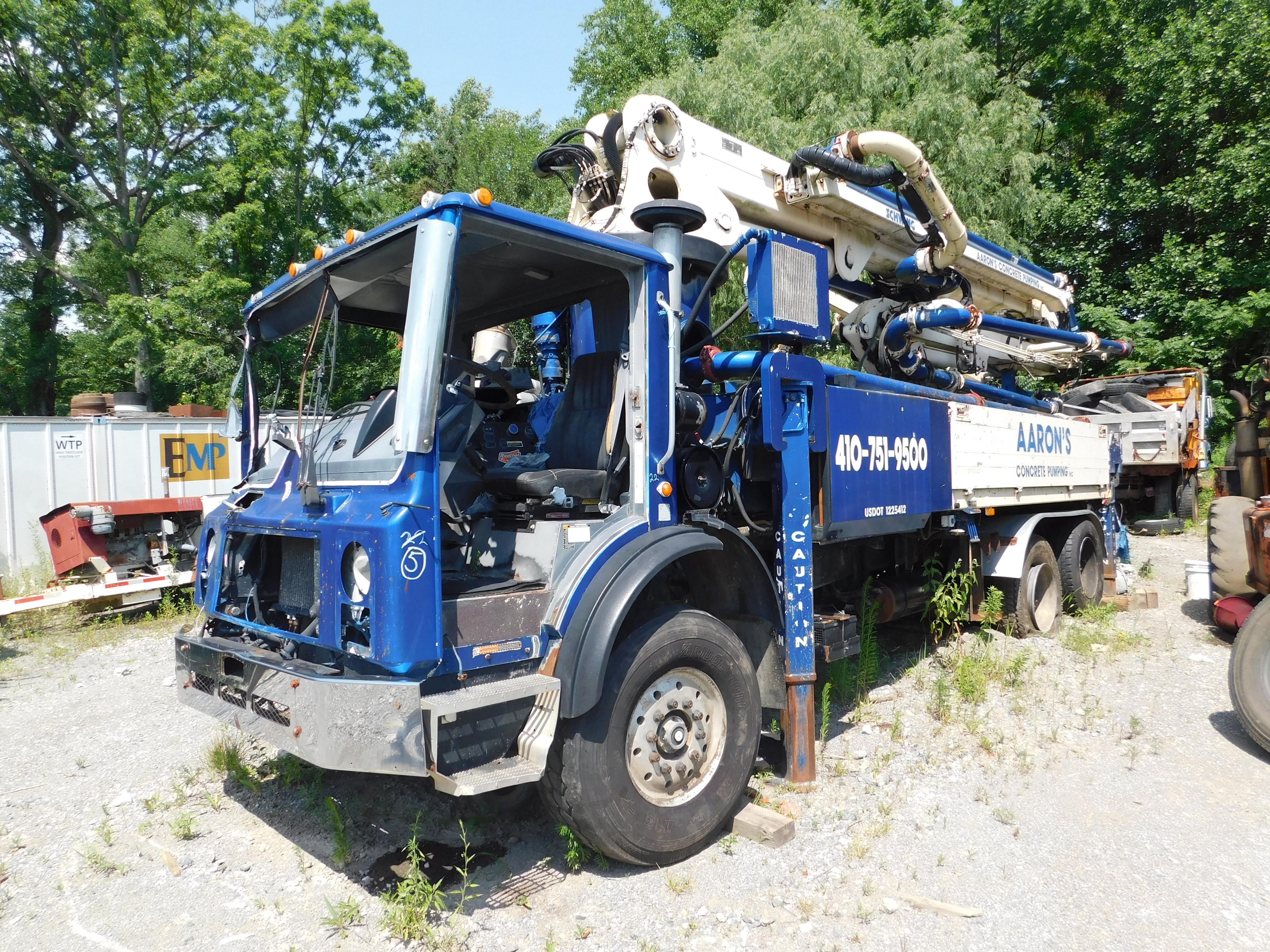 2003 Mack MR6885 w/ Schwing 2023-4/ S 31 T Concrete Pump Truck