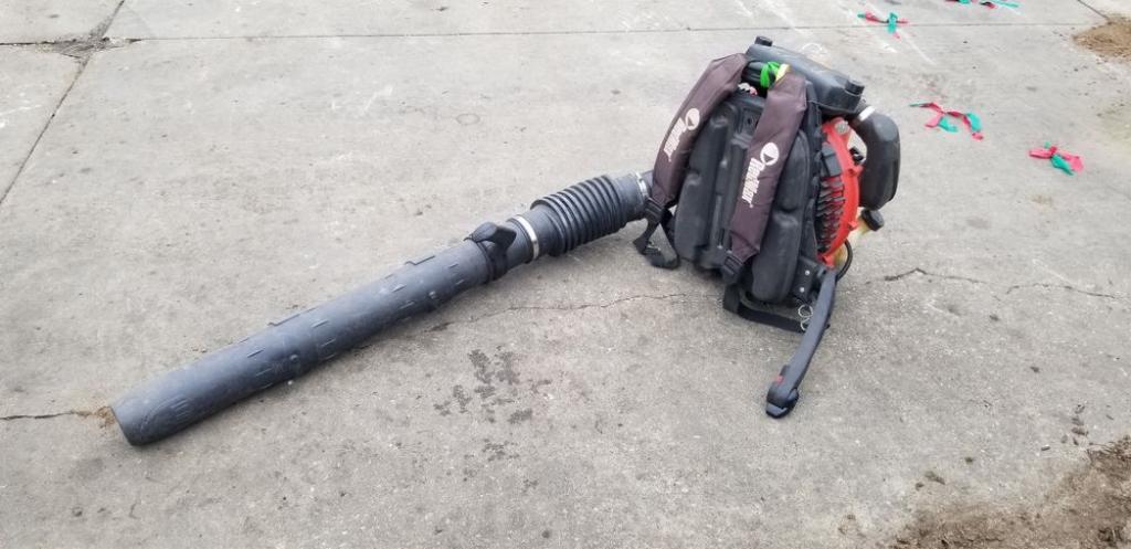 Red Max Backpack Blower Hip Throttle