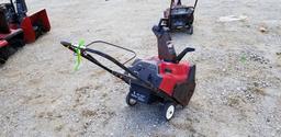 Toro 21" Single Stage Snow Blower M#: 38515 / S#: 280005453 / Year: 2008 / Engine: 141 CC Toro / Hou