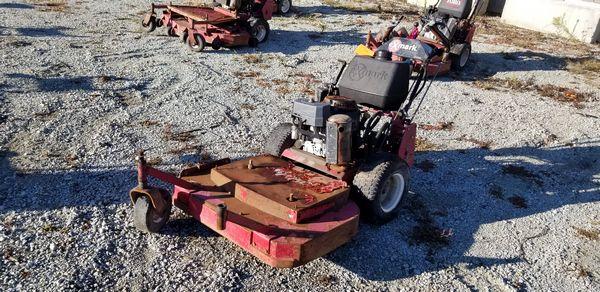 Toro & Exmark 36" Com. Hydro Walk Behind Lawn Mowers M#: 30984, VH3615KAC / S#: 260000157, 419981 /