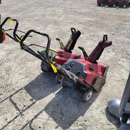 Lot Toro 21" Single Stage Snow Blower