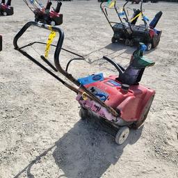 Toro 21" Single Stage Snow Blower