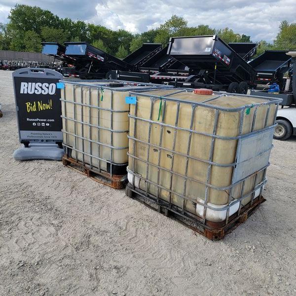 Lot 265 Gal Liquid Tank Totes