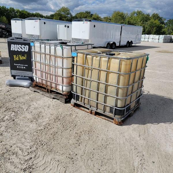 Lot 265 Gal Liquid Tank Totes