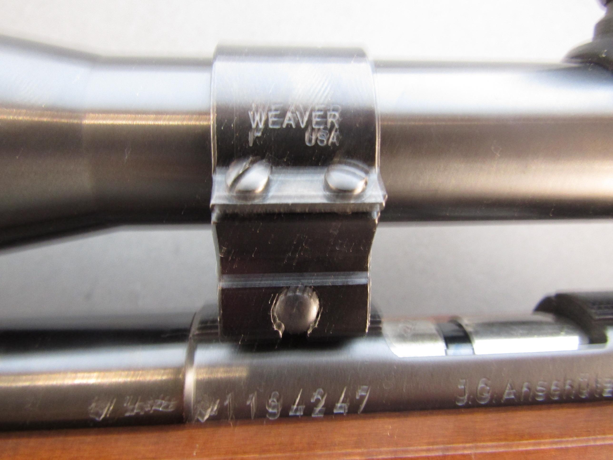 Anschutz, Model 1913, 22cal Bolt Action Single Shot Target Rifle, S#1194247