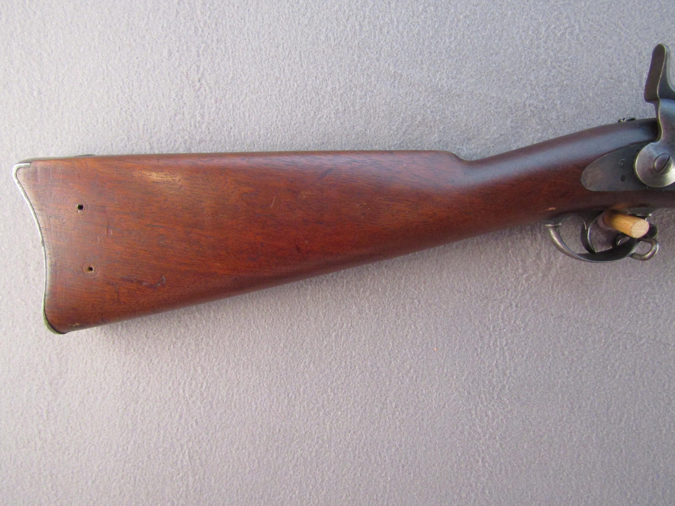 antique: SPRINGFIELD MODEL 1873 TRAP DOOR, 45-70CAL. RIFLE, S#163100