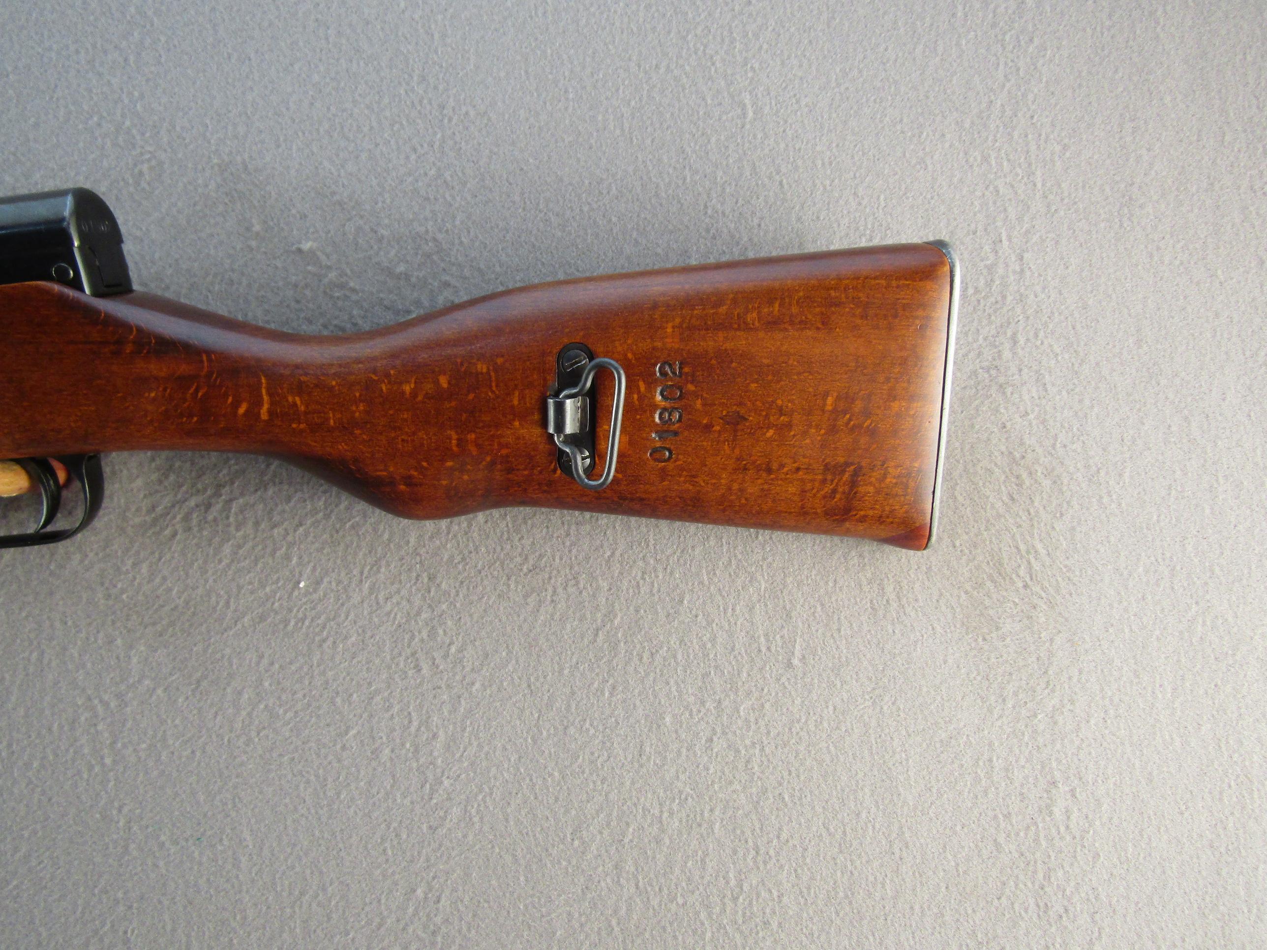 ALBANIAN MODEL SKS, 7.62X39CAL SEMI AUTO RIFLE, S#01802-69