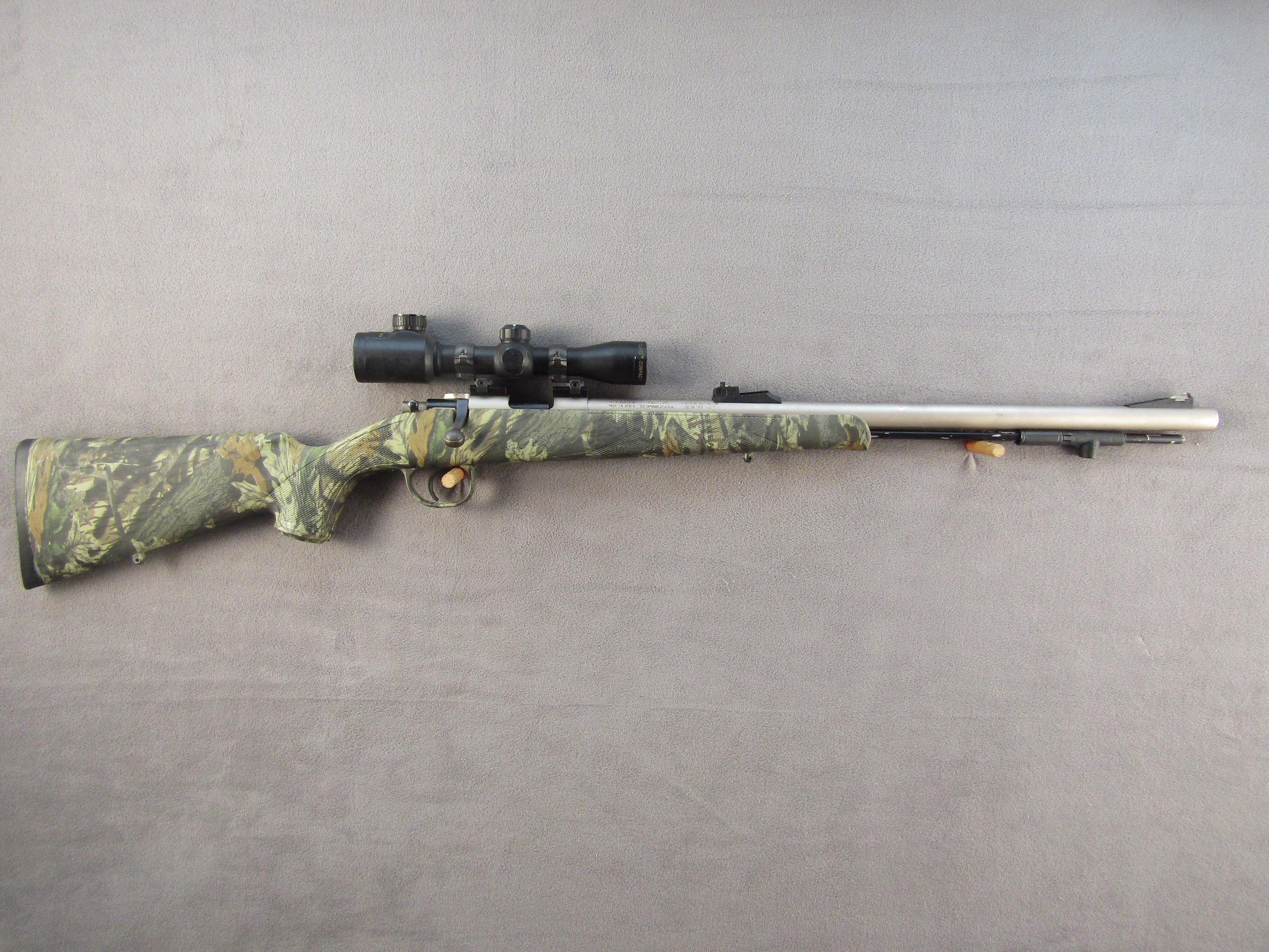 black powder: TRADITIONS MODEL LIGHTNING, 50CAL MUZZLE LOADING BOLT ACTION IN-LINE RIFLE, S#14-13-05