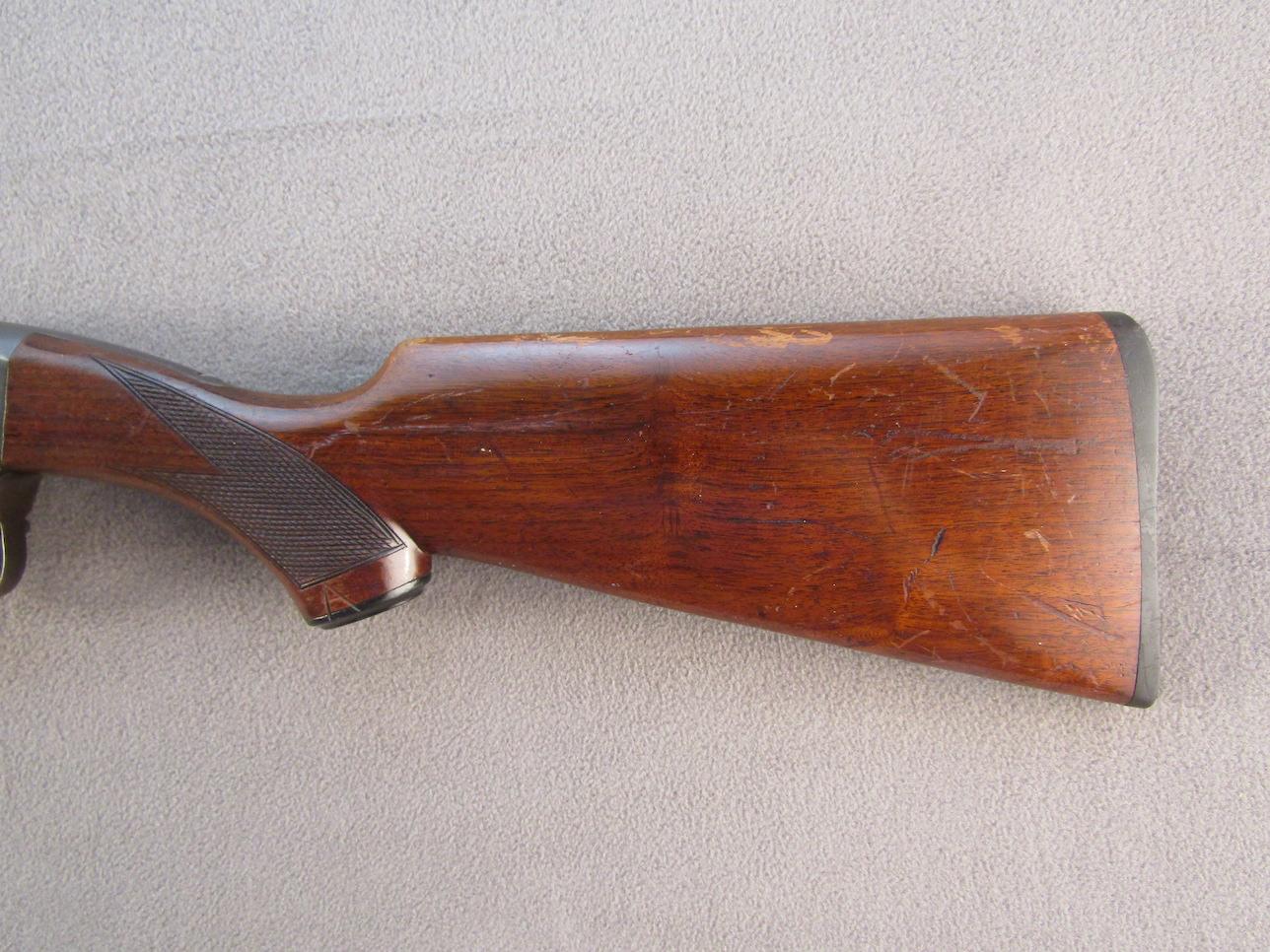 STEVENS BROWNING PATENT MODEL 620, 12GA PUMP ACTION SHOTGUN, S#U43991