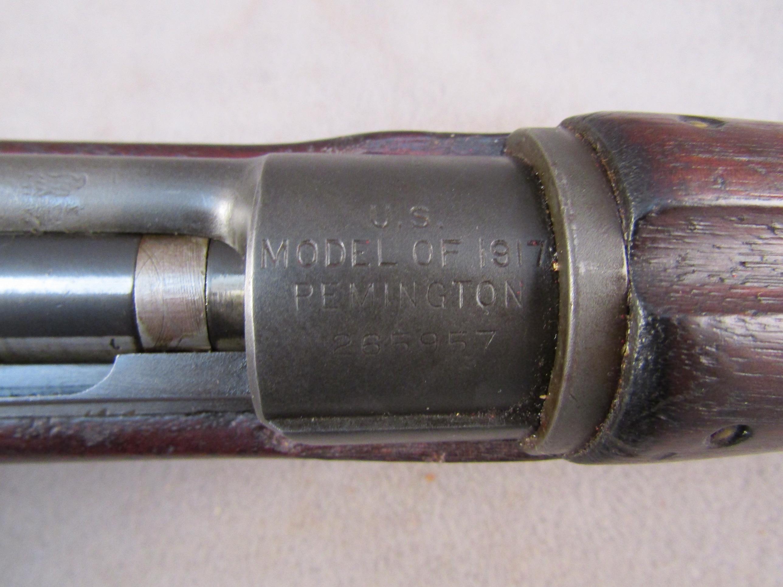US Model 1917, Bolt-Action Rifle, 30-06, S#265957
