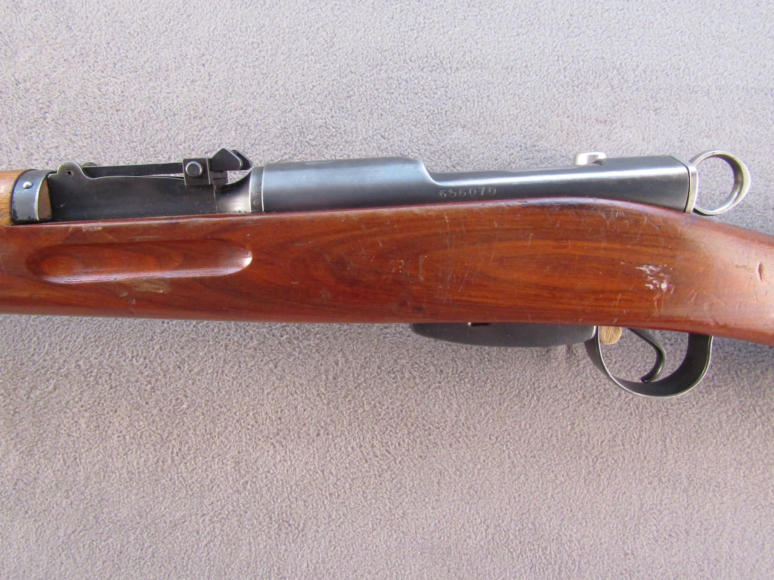 SWISS Model K31, Bolt-Action Rifle, 7.5x55mm Swiss, S#656070