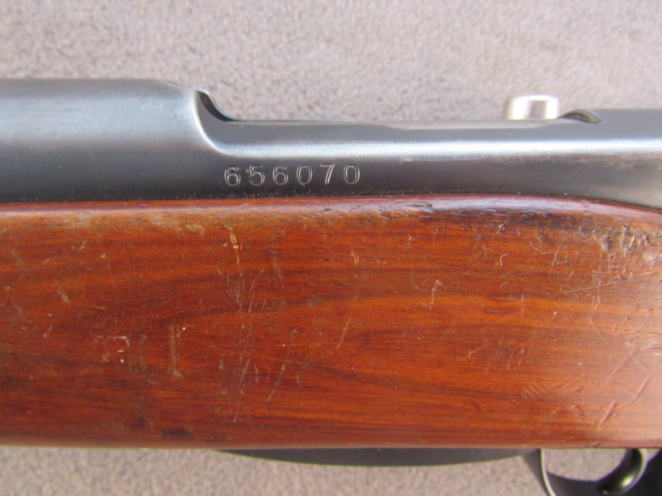 SWISS Model K31, Bolt-Action Rifle, 7.5x55mm Swiss, S#656070