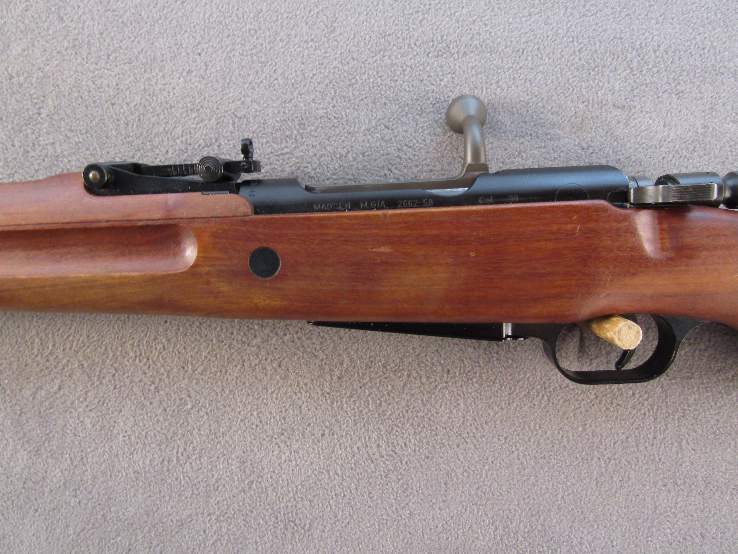 COLUMBIAN MADSEN MAUSER Model MG1A, Bolt-Action Rifle, 30-06, S#2662-58