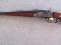 antique: GERMANIA WAFFENWERK Model SxS, Breech-Action Rifle, 9mm/22, S#3786