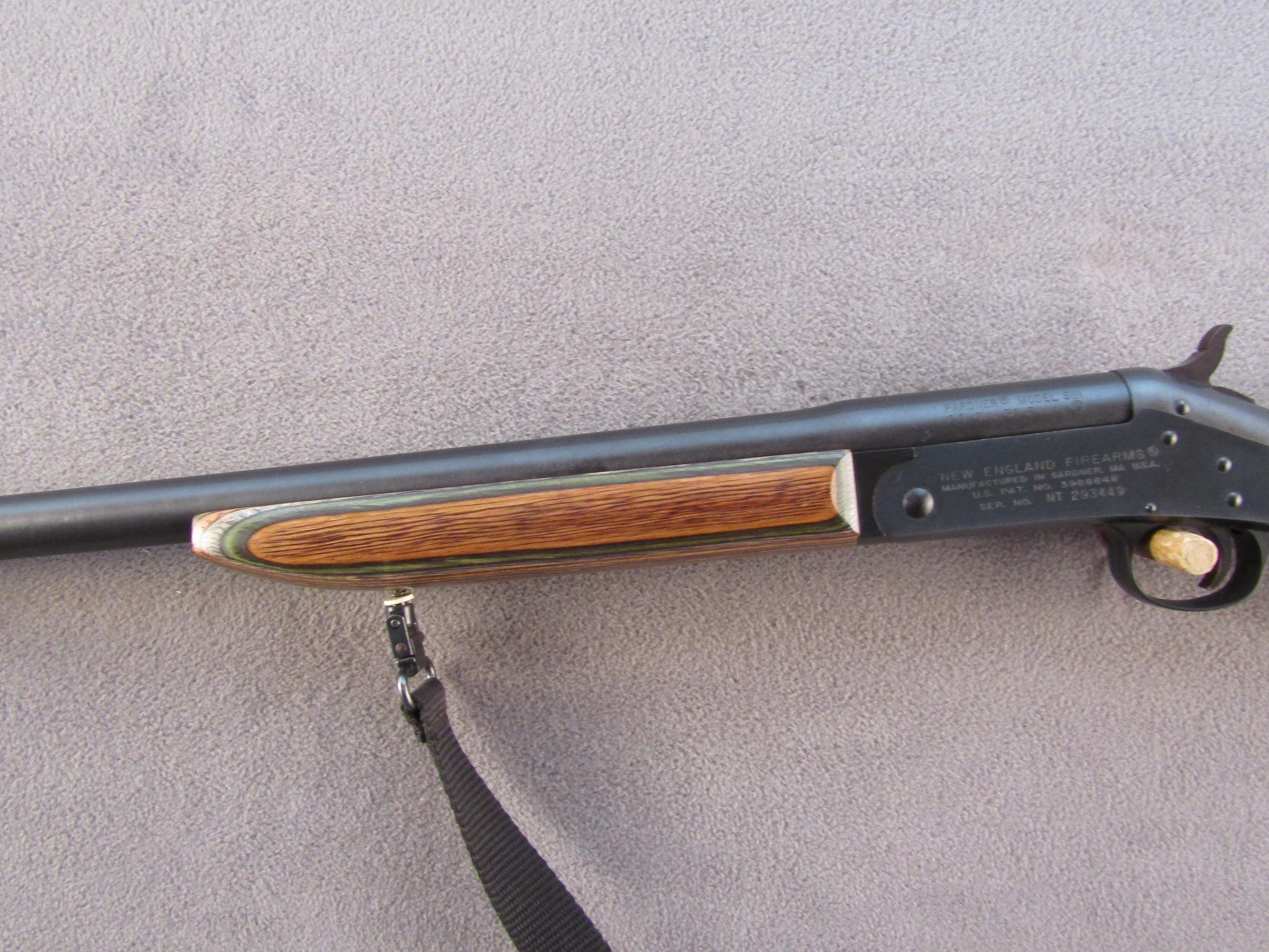 NEW ENGLAND FIREARMS Model Pardner SB1, Breech-Action Shotgun, 20g, S#NT293449