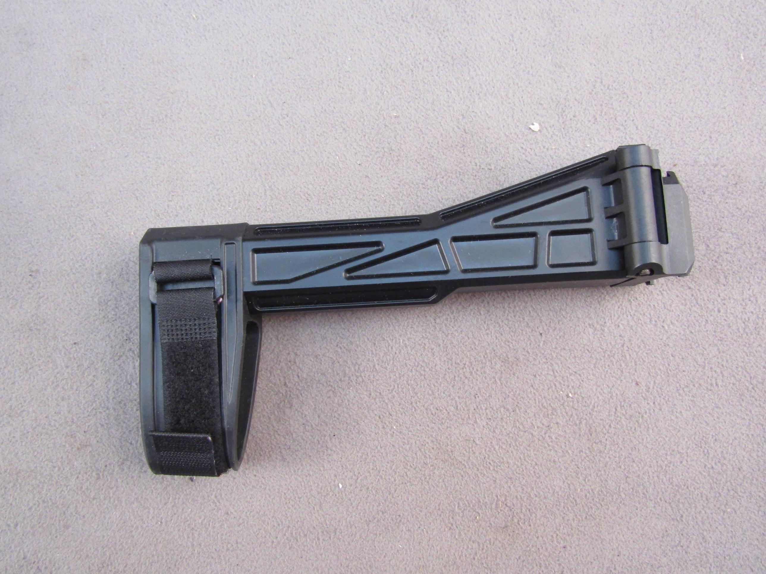 handgun: CZ Model Scorpion, Semi-Auto Pistol, 9x19, 20 shot, 7" barrel, S#F121097