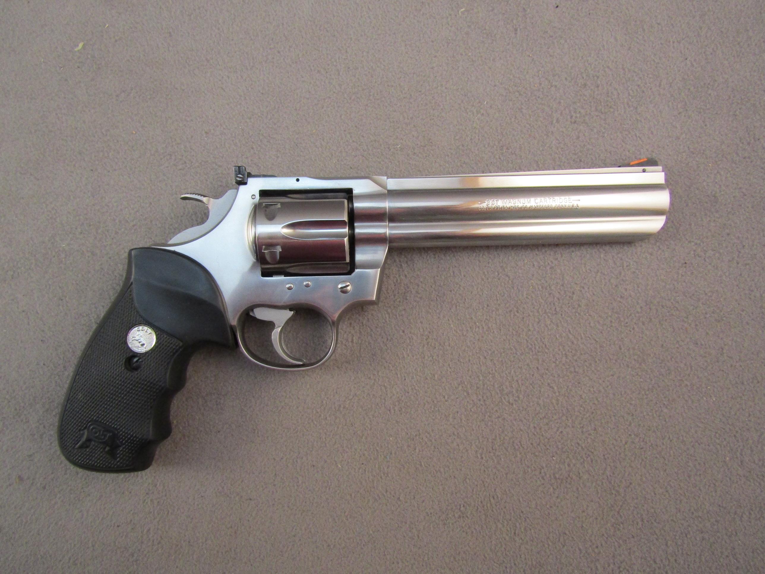 handgun: COLT Model King Cobra, Revolver, .357, 6 shot, 6" barrel, S#K53856