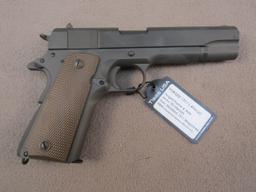 handgun: TISAS Model 1911A1 US Army, Semi-Auto Pistol, .45acp, 7 shot, 5" barrel, S#T0620-23Z37606