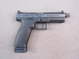 handgun: CZ Model P-10F, Semi-Auto Pistol, 9mm, 19 shot, 5" barrel, S#G482132