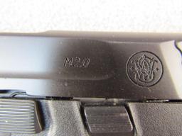 handgun: S&W Model M&P 9 Shield, Semi-Auto Pistol, 9mm, 7 shot, 3.1" barrel, S#JNC2885