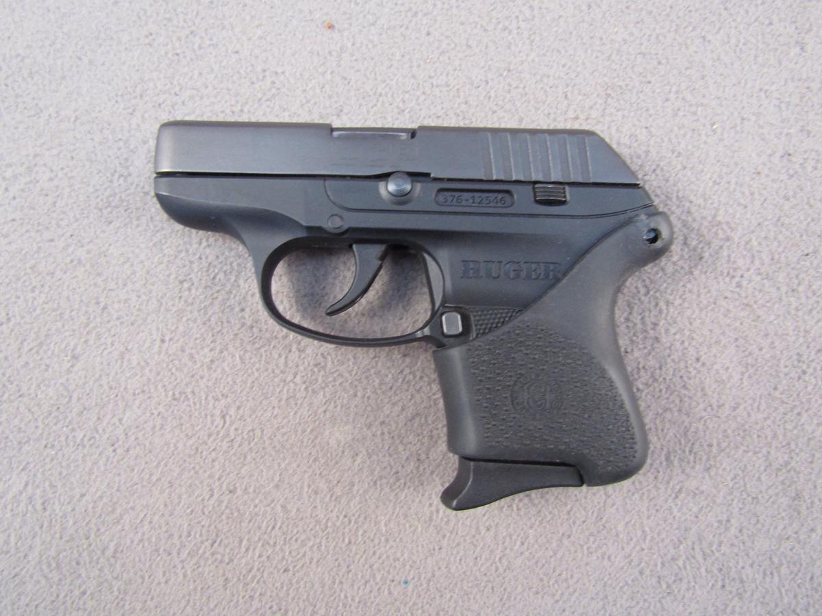 handgun: RUGER Model LCP, Semi-Auto Pistol, .380, 6 shot, 2.5" barrel, S#376-12546