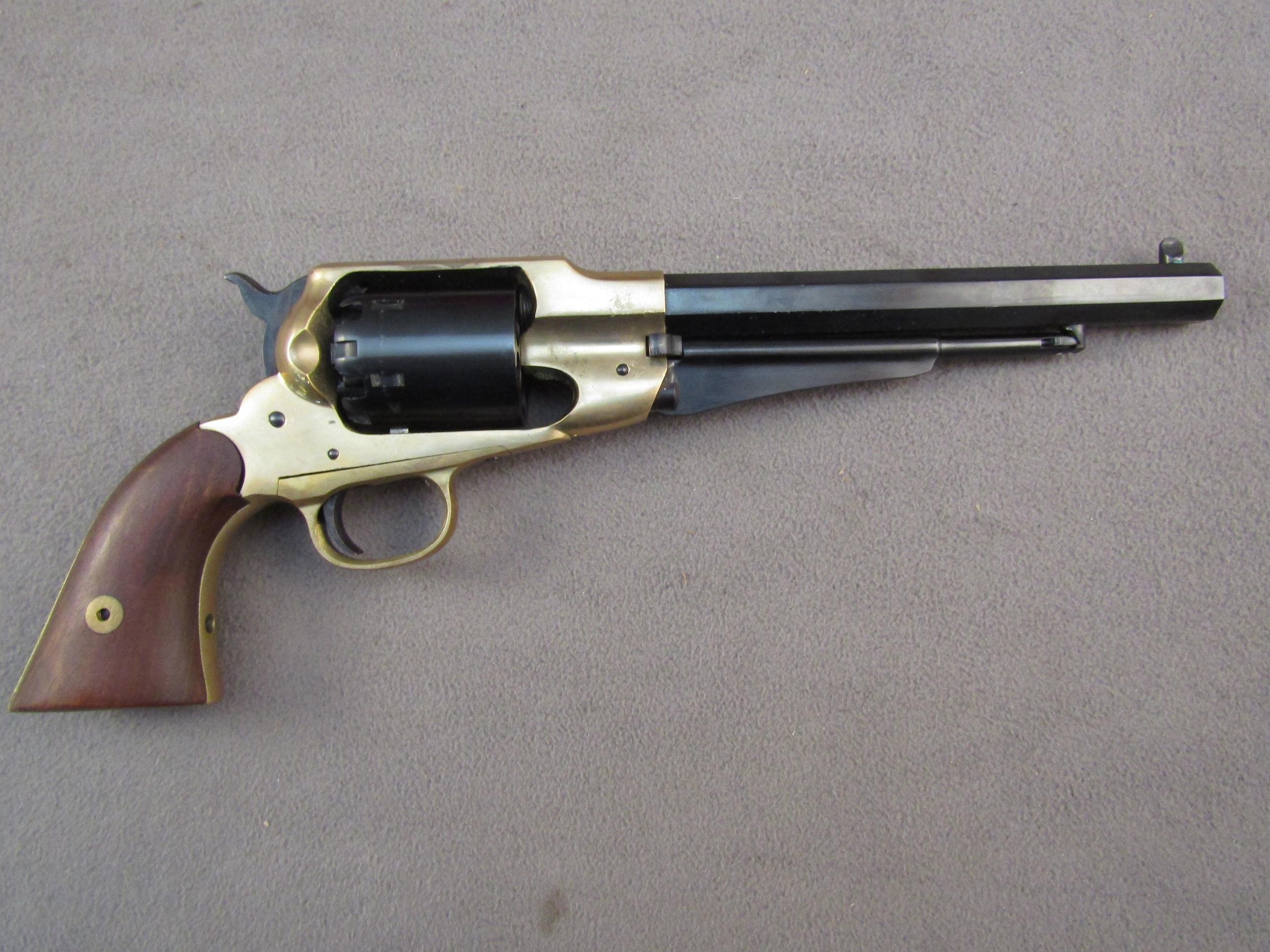 black powder handgun: ARMI SAN MARCO Model 1858, Revolver, .44, 6 shot, 8" barrel, S#29188