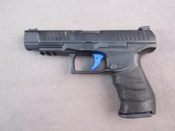 handgun: WALTHER Model PPQ, Semi-Auto Pistol, 9mm, 15 shot, 3.75" barrel, S#FBA3405