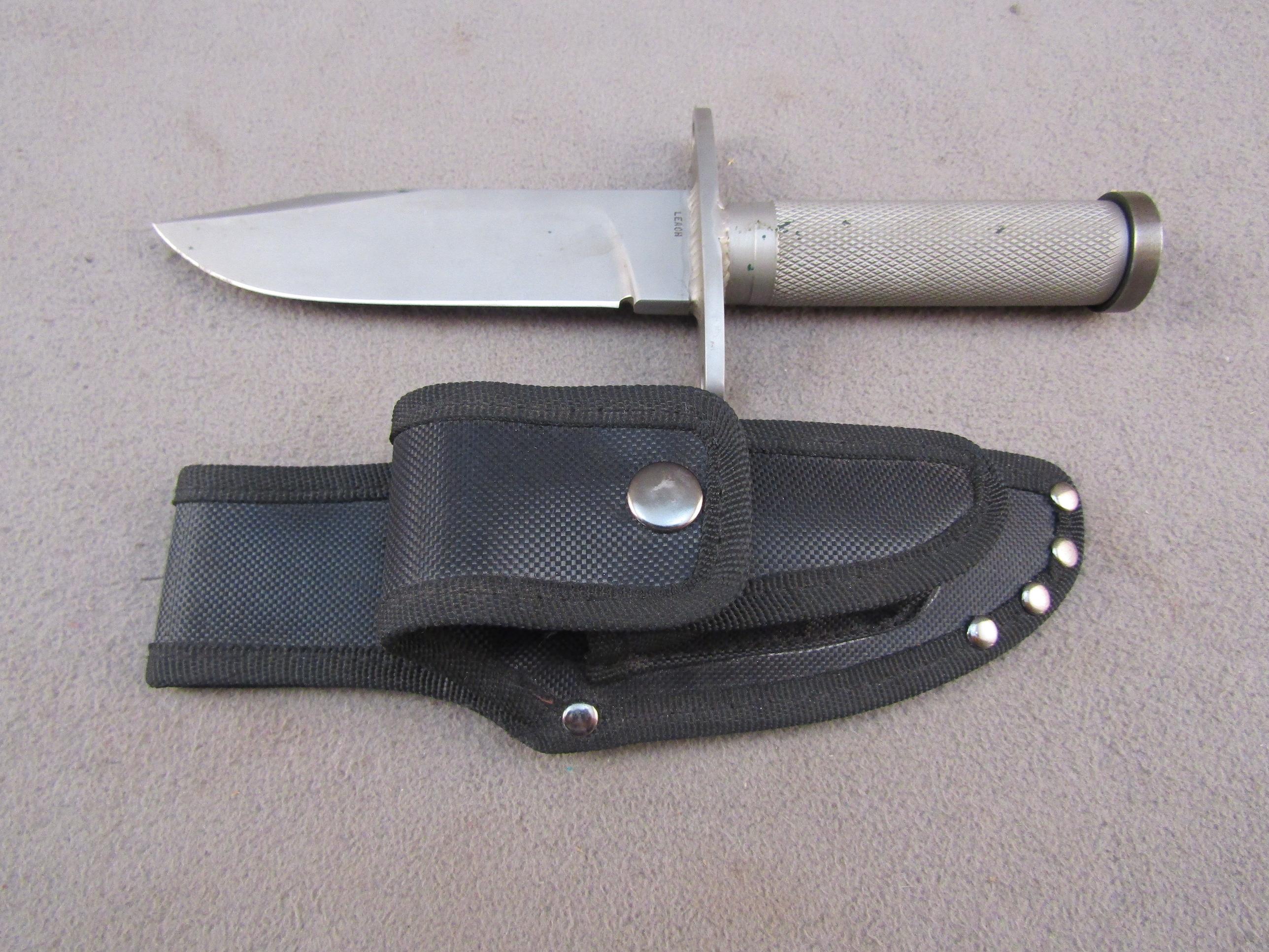 knife: Michael "Milo" Leach Survival  Hollow handle D2 blade