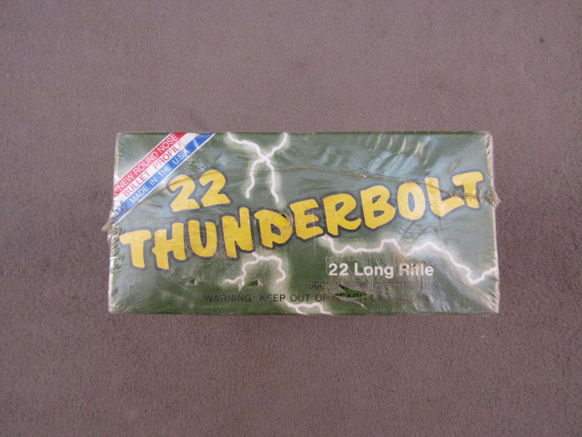 ammo: 22 Thunderbolt .22LR ammo