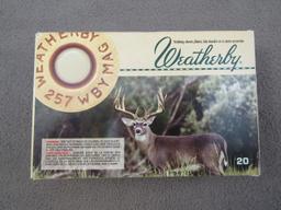 ammo: Weatherby .257wby mag ammo