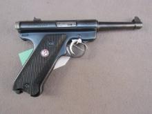 handgun: RUGER Model Mark II, Semi-Auto Pistol, .22LR, 10 shot, 4.75" barrel, S#222-52192