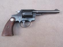 handgun: COLT Model Police Positive, Revolver, .32-20wcf, 6 shot, 5" barrel, S#376099