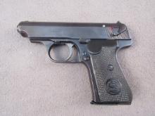 handgun: SAUER & SOHN Model 38H, Semi-Auto Pistol, 7.65, 7 shot, 3.25" barrel, S#465768