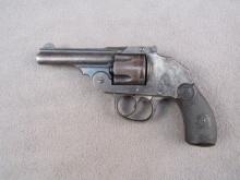 handgun: IVER JOHNSON Model Top Break, Revolver, .32S&W, 5 shot, 3.25" barrel, S#38985