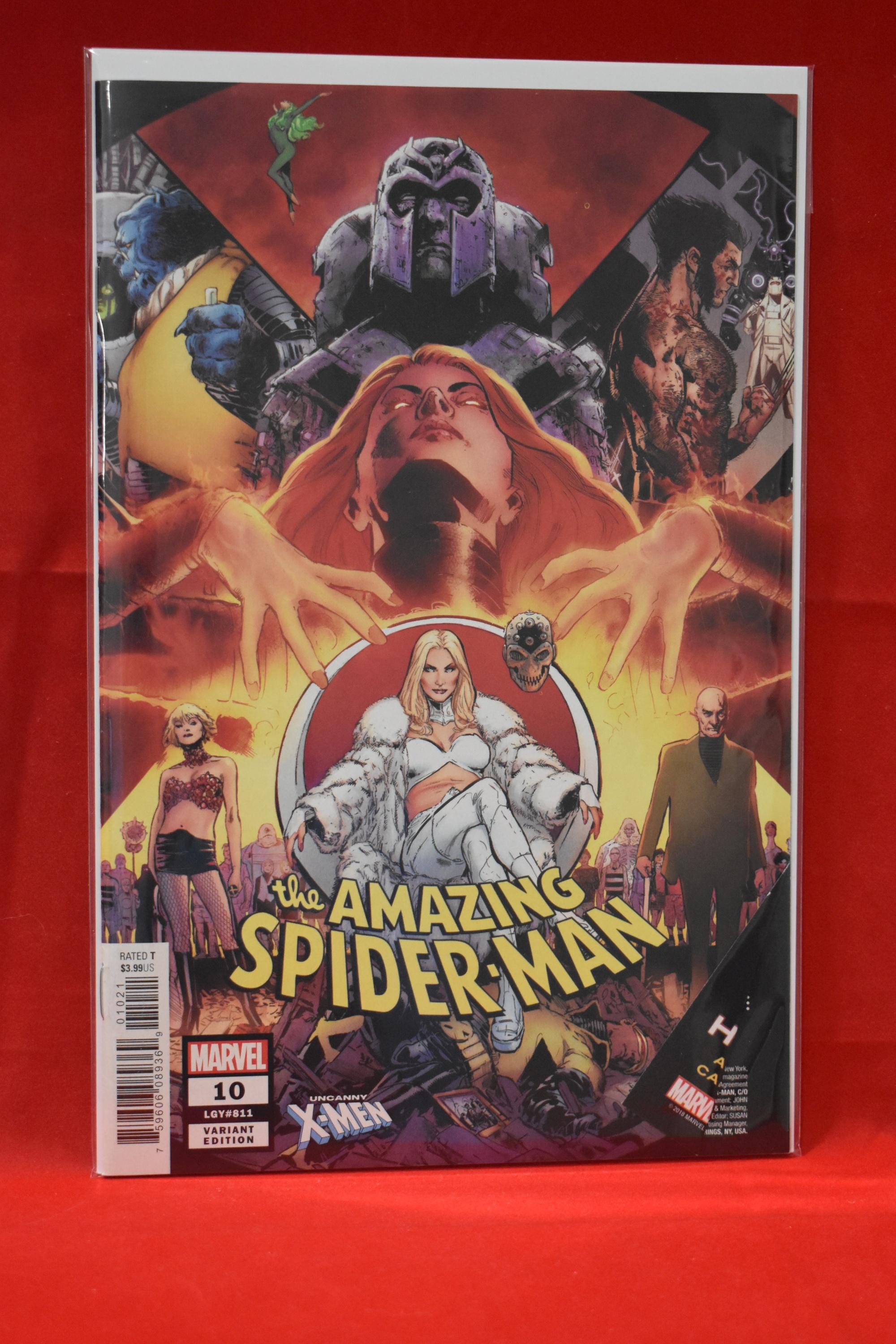 AMAZING SPIDER-MAN #10 | EMMA FROST VARIANT COVER