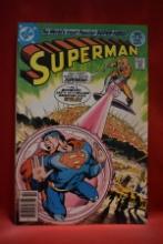 SUPERMAN #308 | 1ST USE OF THE ICONIC DC BULLET LOGO