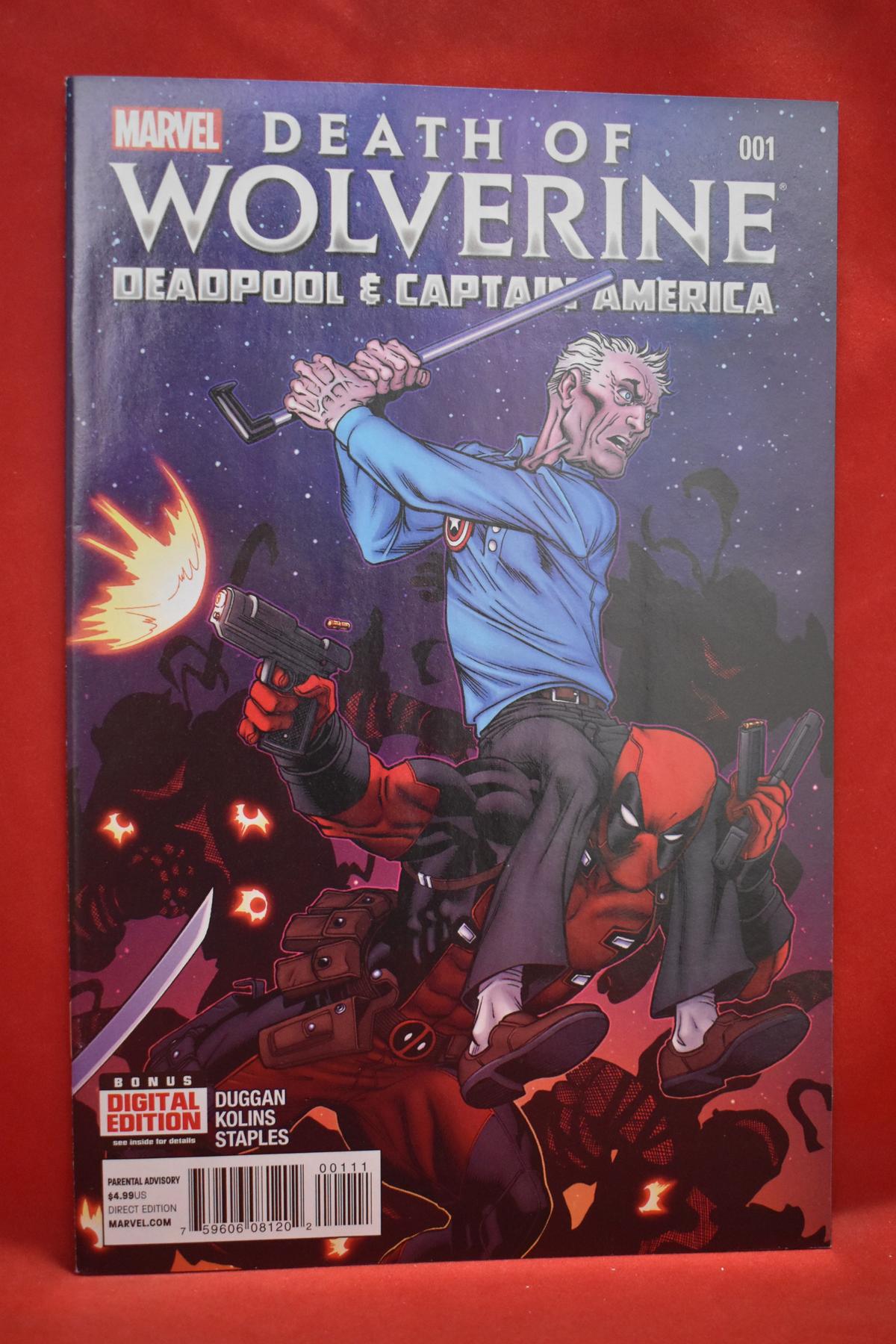 DEATH OF WOLVERINE: DEADPOOL & CAPTAIN AMERICA #1 | MCGUINESS & DUGGAN