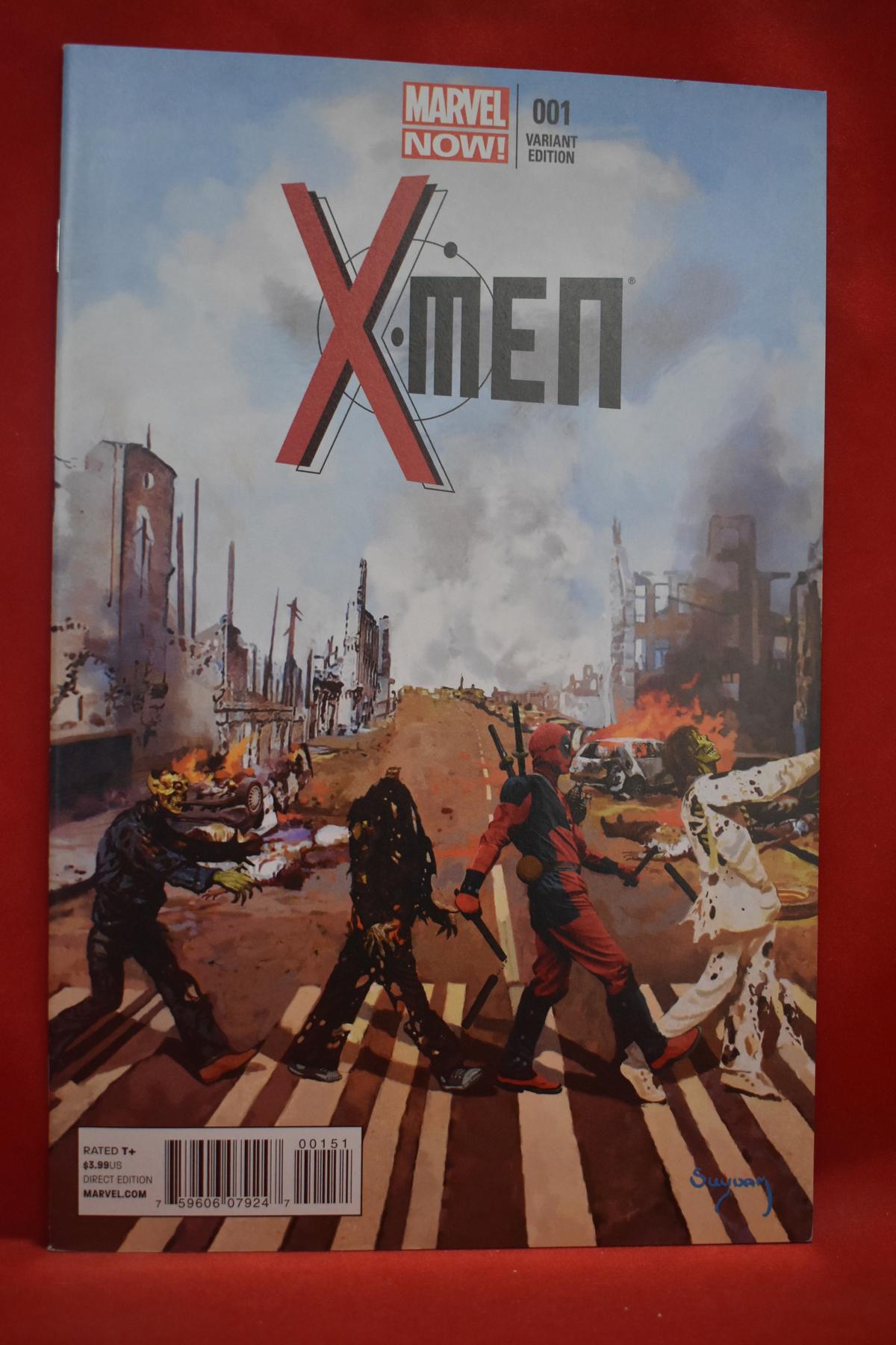 X-MEN #1 | KEY ARTHUR SUYDAM DEADPOOL ABBEY ROAD VARIANT